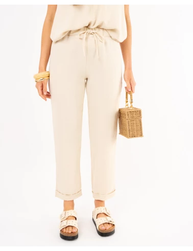 Pantalon revers