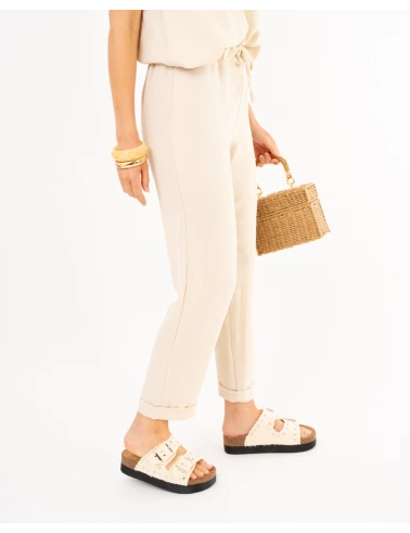 Pantalon revers