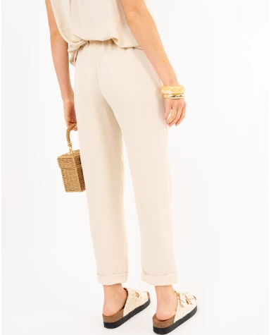 Pantalon revers