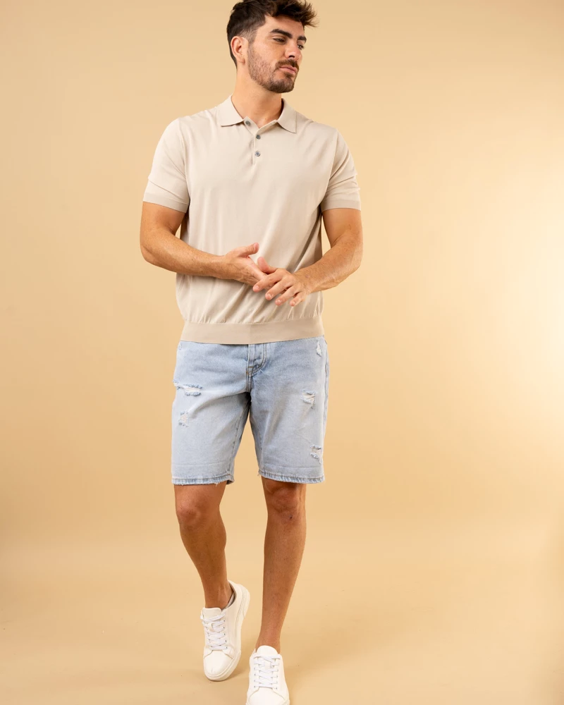 Polo maille