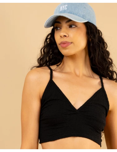 Bralette gaufre
