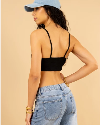 Bralette gaufre