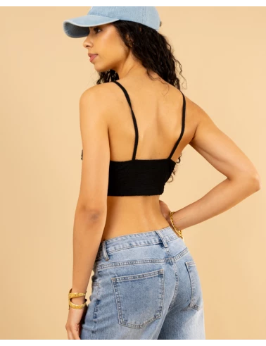 Bralette gaufre