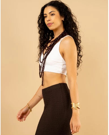 Bralette gaufre