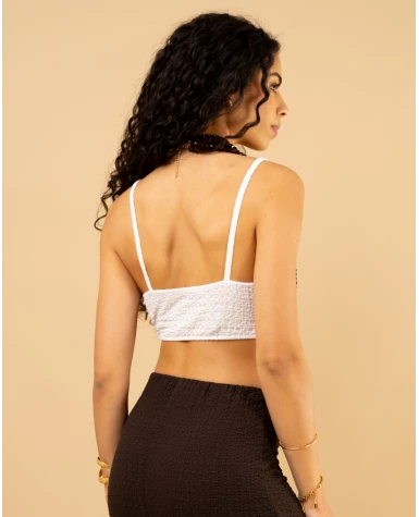 Bralette gaufre