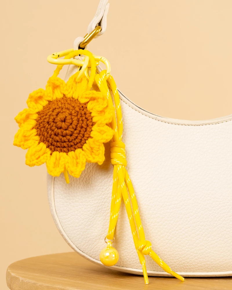 Porte clés fleur