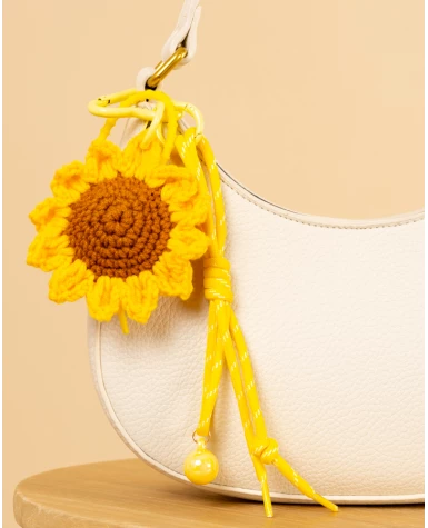 Porte clés fleur