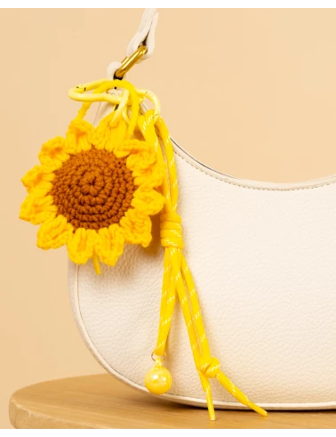 Porte clés fleur