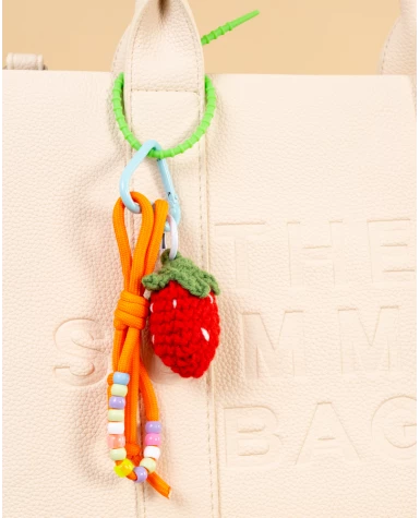Porte clé fraise