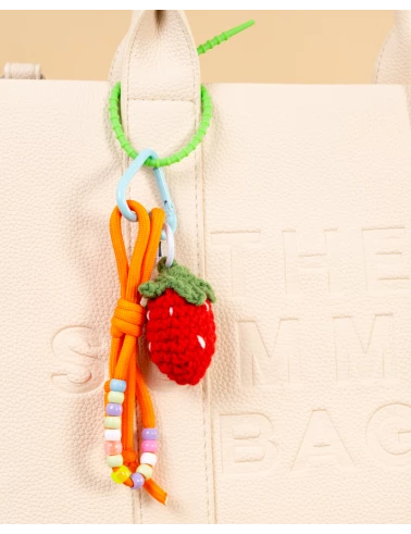 Porte clé fraise