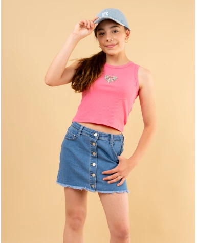 Jupe jean