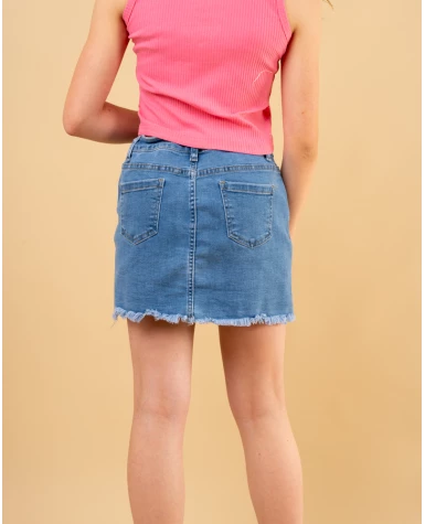 Jupe jean