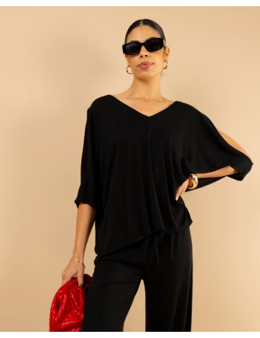 T-Shirt ouvert