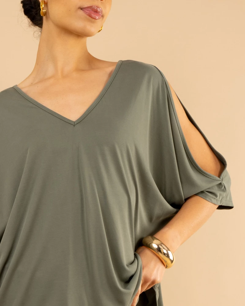 T-Shirt ouvert