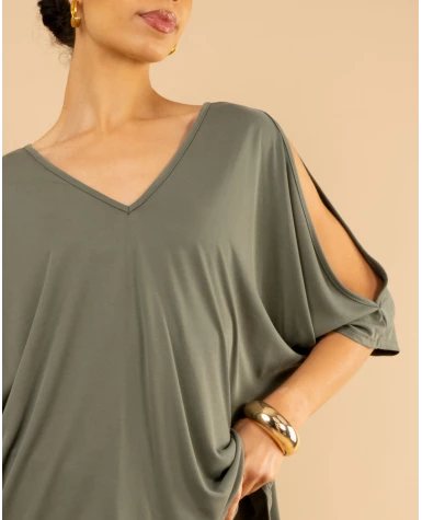 T-Shirt ouvert