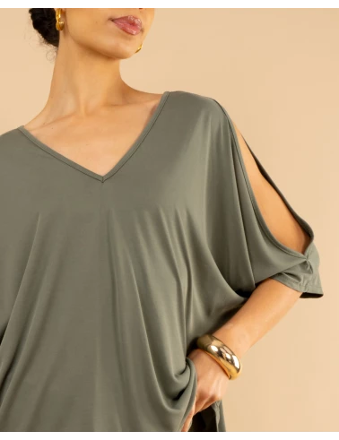 T-Shirt ouvert