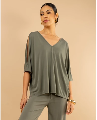 T-Shirt ouvert