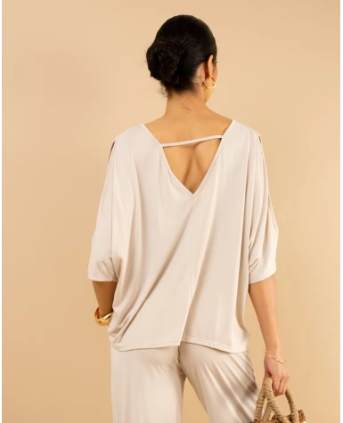 T-Shirt ouvert