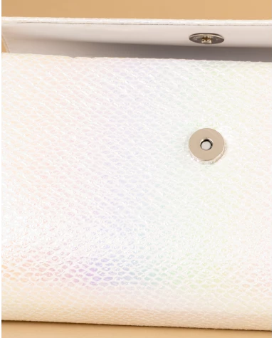 Pochette effet python