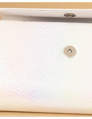 Pochette effet python