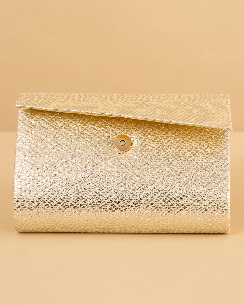 Pochette effet python