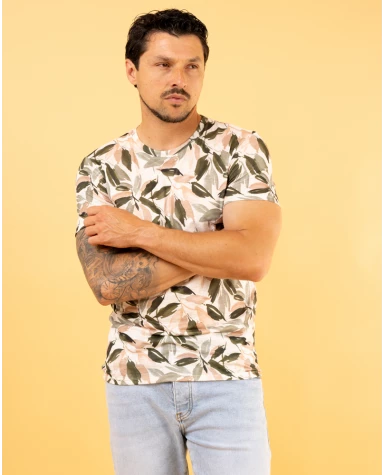 T-Shirt feuilles
