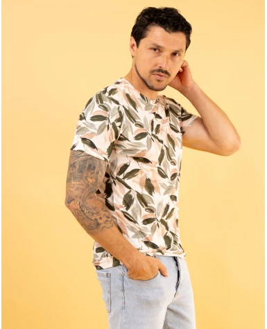 T-Shirt feuilles