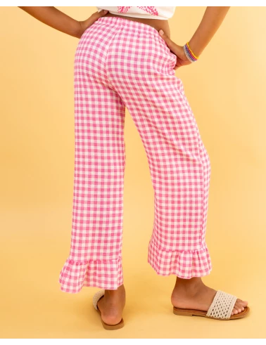 Pantalon carreaux
