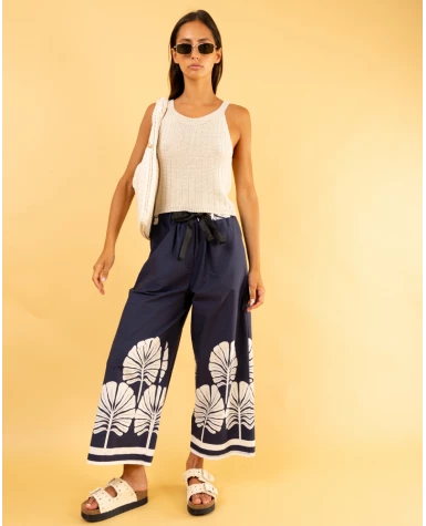 Pantalon palmes