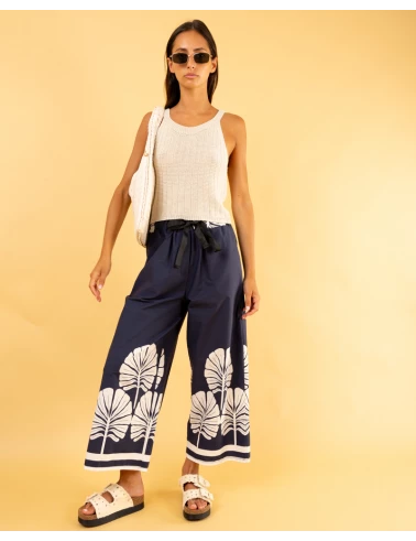 Pantalon palmes