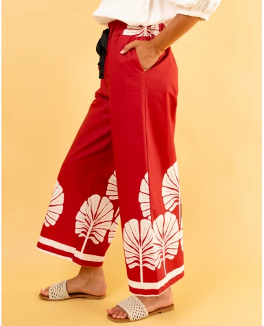 Pantalon palmes