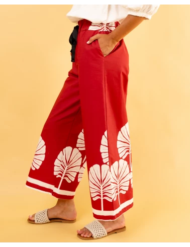 Pantalon palmes