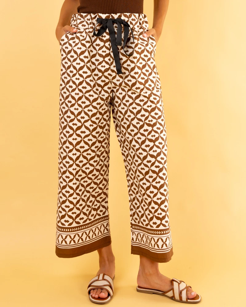Pantalon imprimé