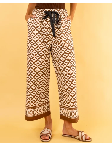 Pantalon imprimé