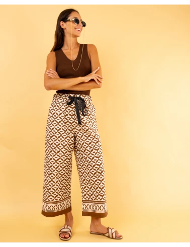 Pantalon imprimé
