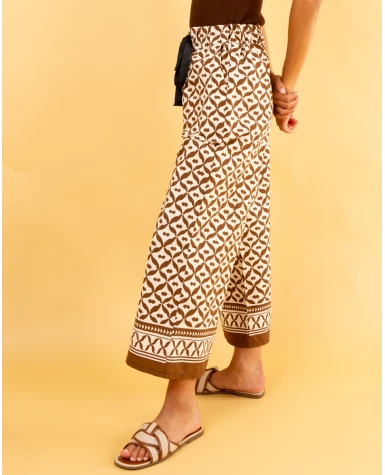 Pantalon imprimé