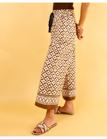 Pantalon imprimé