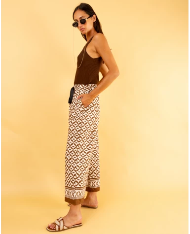 Pantalon imprimé