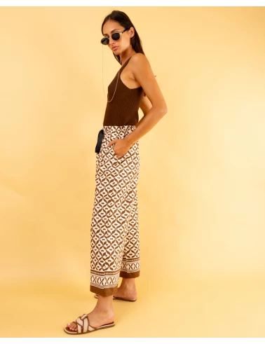 Pantalon imprimé