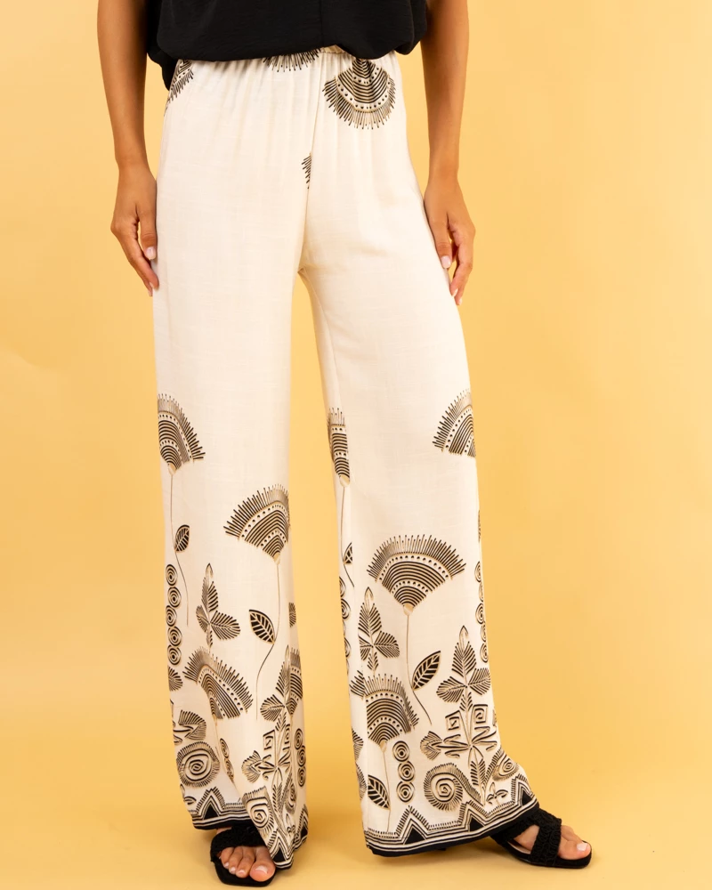 Pantalon imprimé