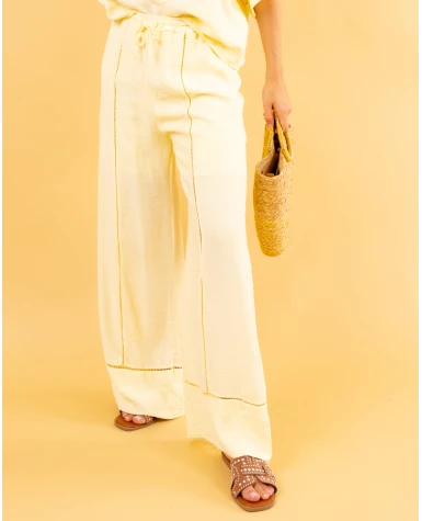 Pantalon ajouré