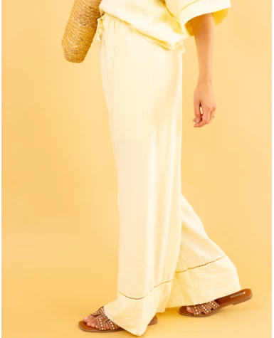 Pantalon ajouré