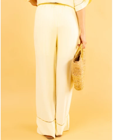 Pantalon ajouré