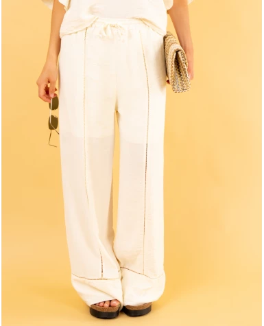 Pantalon ajouré
