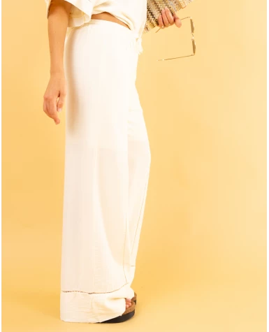 Pantalon ajouré