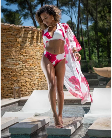 Maillot grosses fleurs