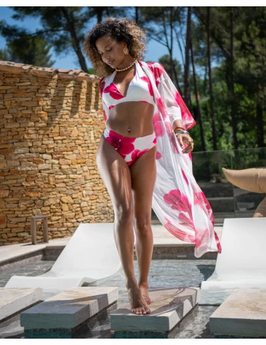 Maillot grosses fleurs
