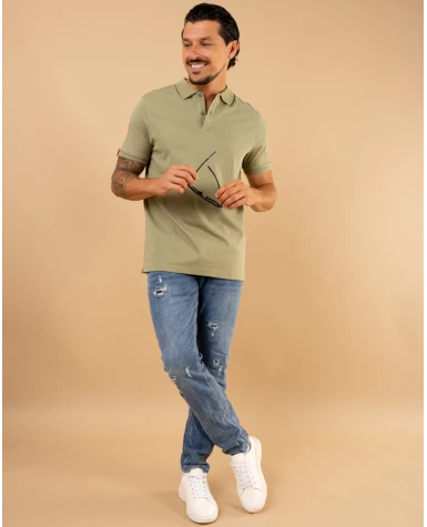 Polo coton