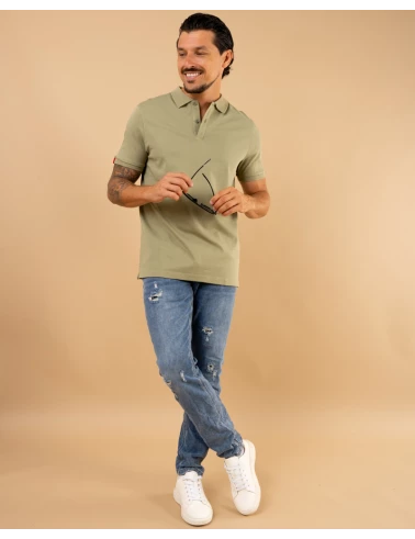 Polo coton