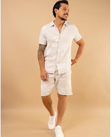 Chemise palmiers
